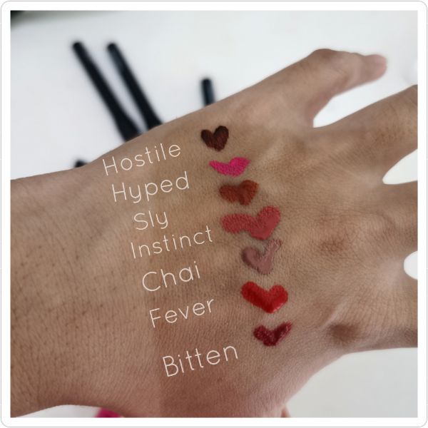 shade swatch matte made in heaven